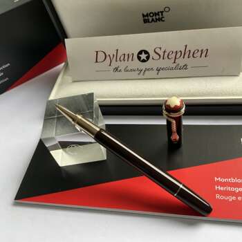 Montblanc Heritage Rouge et Noir Tropic Brown Special Edition Rollerball Pen