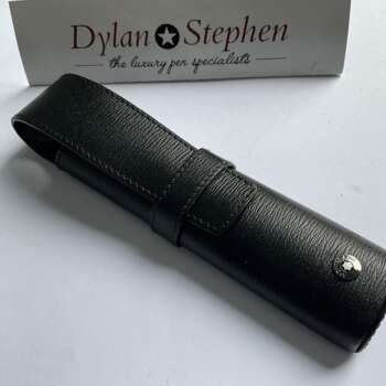 Montblanc Westside Black Leather One Pen Pouch