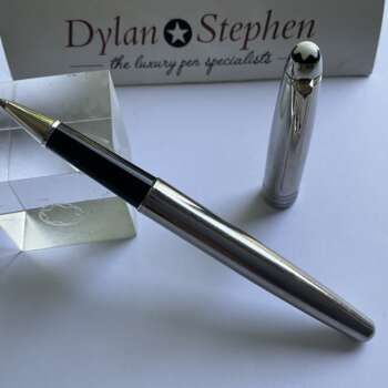 Montblanc Meisterstuck 163 Classique Solitaire Steel Rollerball Pen
