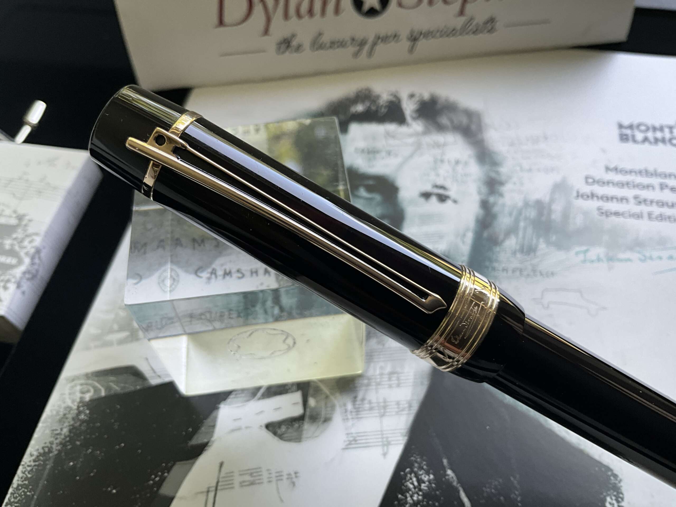 Montblanc Meisterstuck Johann Strauss Donation Special Edition Rollerball Pen - Image 3