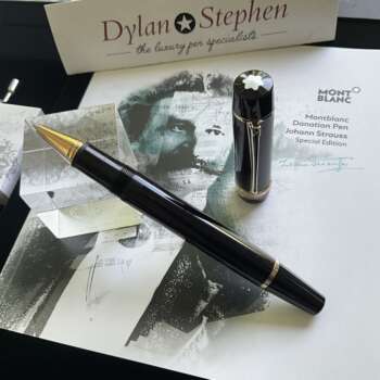 Montblanc Meisterstuck Johann Strauss Donation Special Edition Rollerball Pen