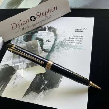 Montblanc Meisterstuck Johann Strauss Donation Special Edition Ballpoint Pen