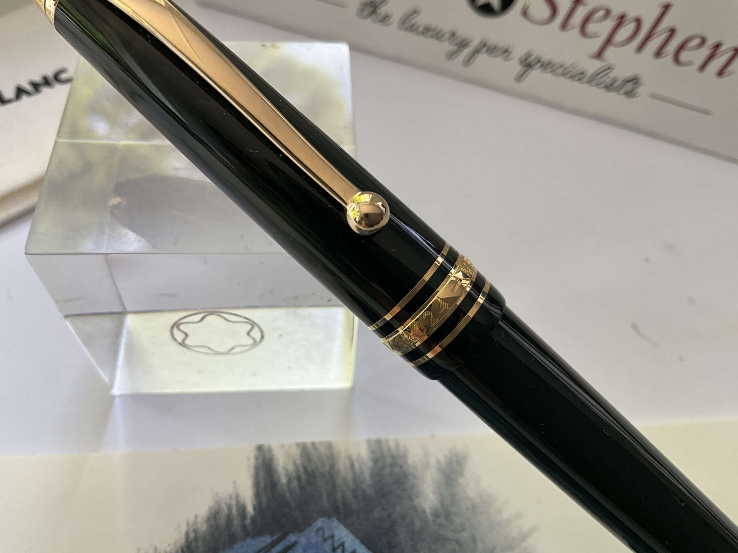 Montblanc Meisterstuck The Origin Collection Green Classique Fountain Pen - Image 5