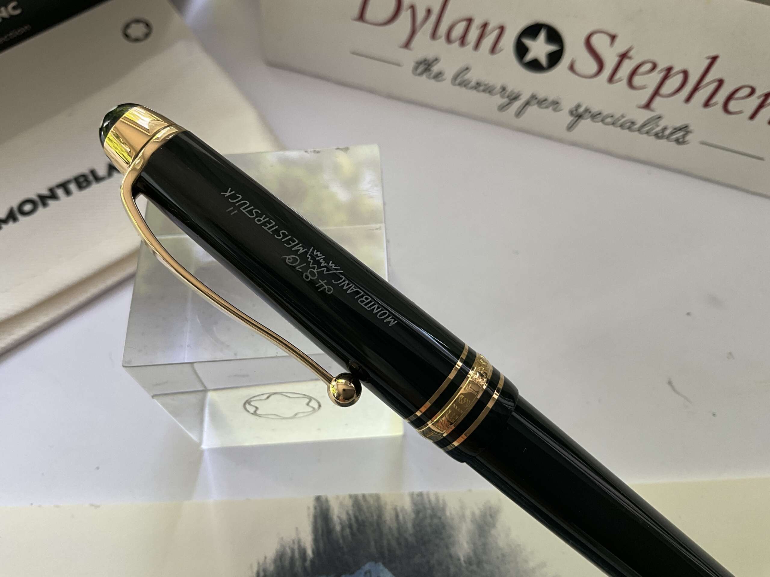 Montblanc Meisterstuck The Origin Collection Green Classique Fountain Pen - Image 4