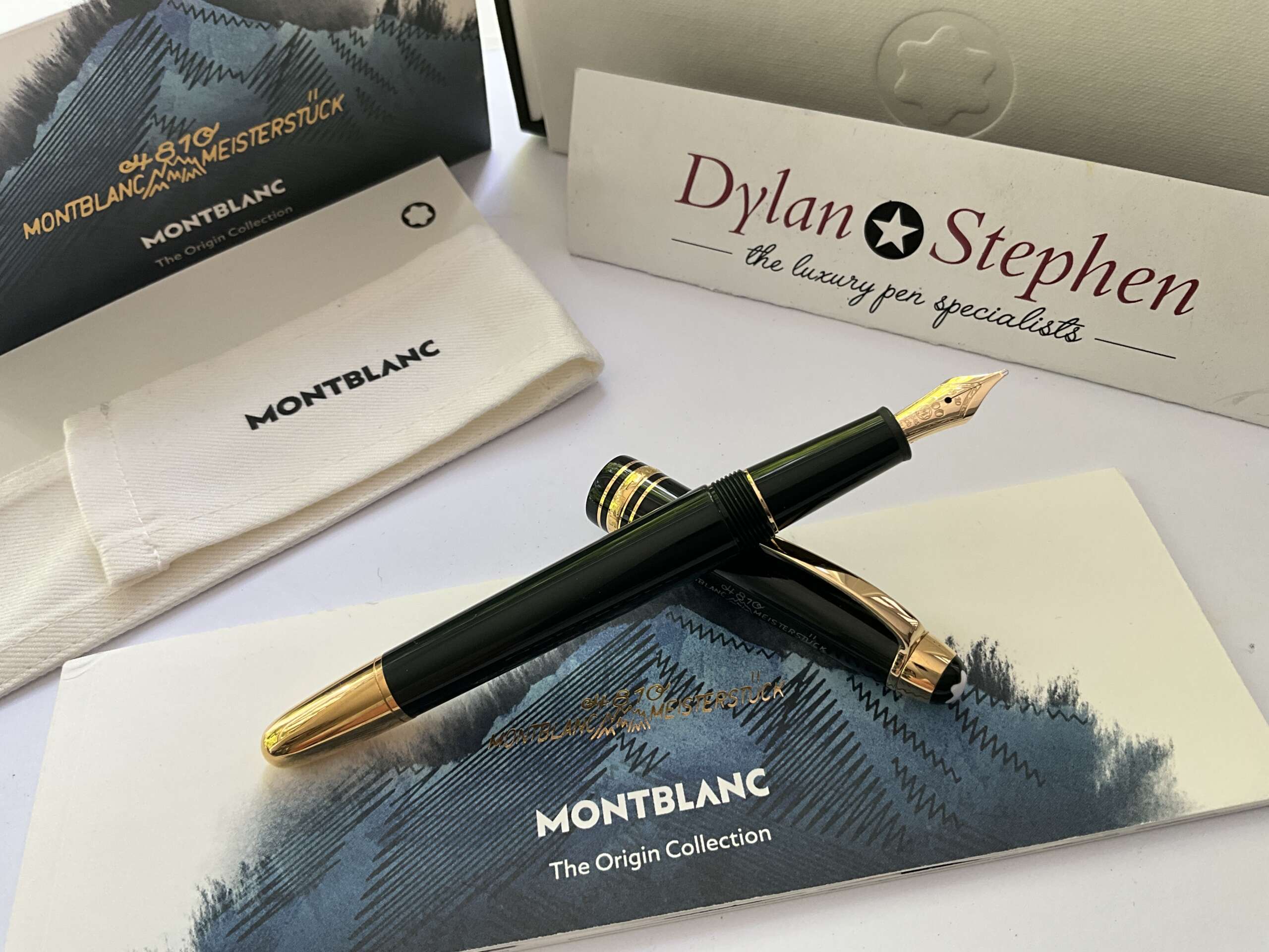 Montblanc Meisterstuck The Origin Collection Green Classique Fountain Pen
