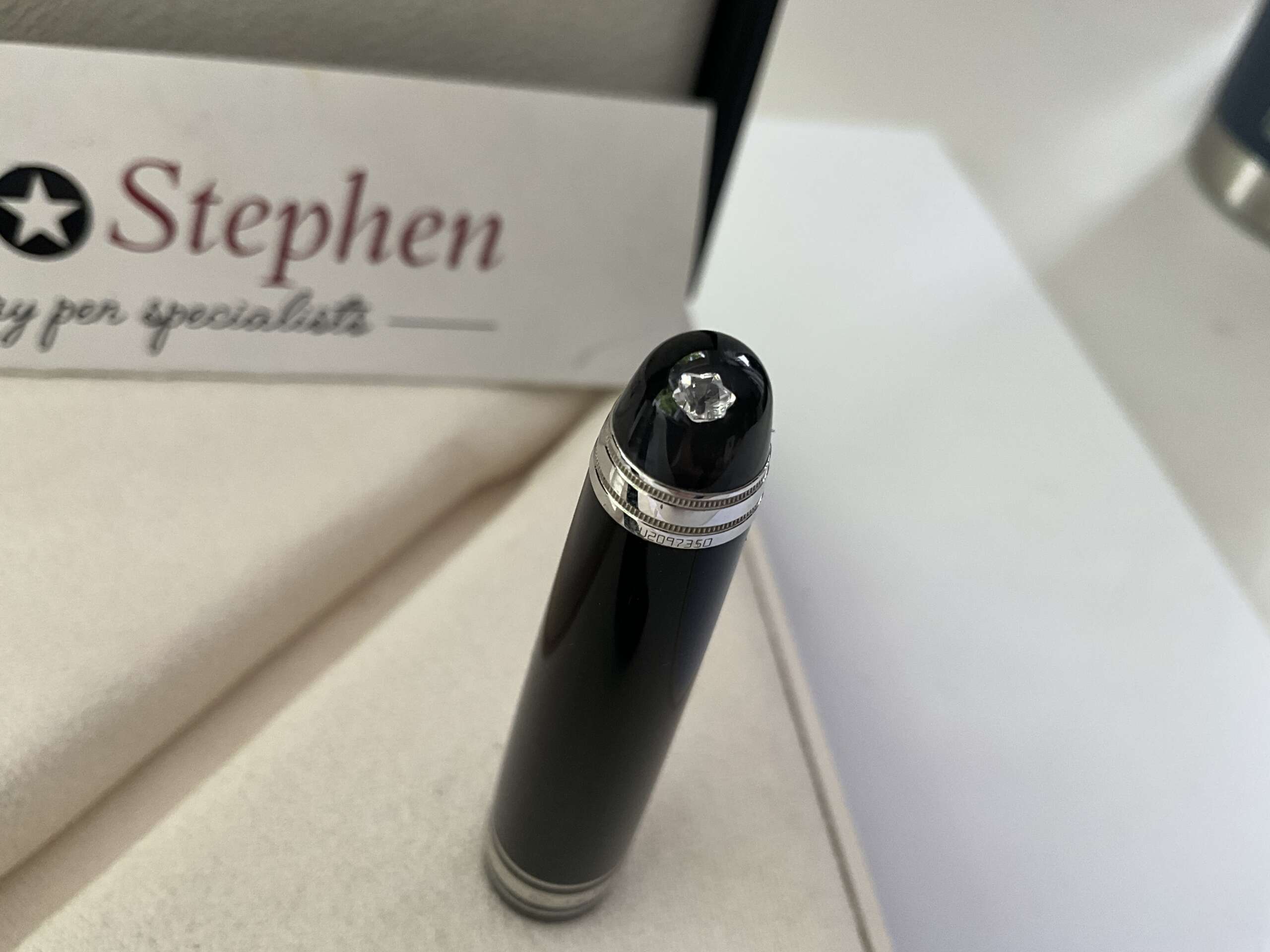 Montblanc Meisterstuck Diamond Special Edition Classique Fountain Pen - Image 3