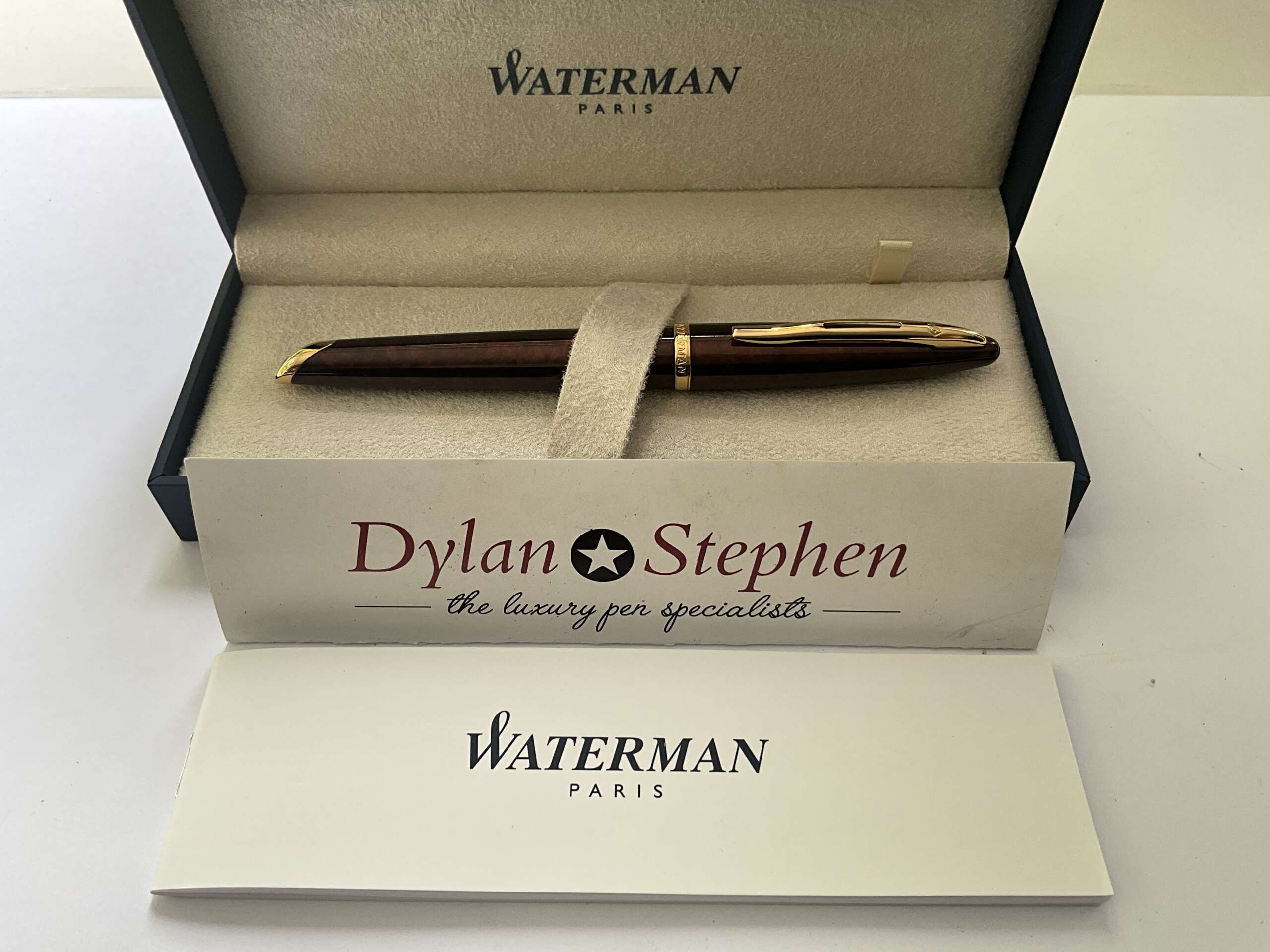 Waterman Carene Amber Shimmer Fountain Pen - Image 6
