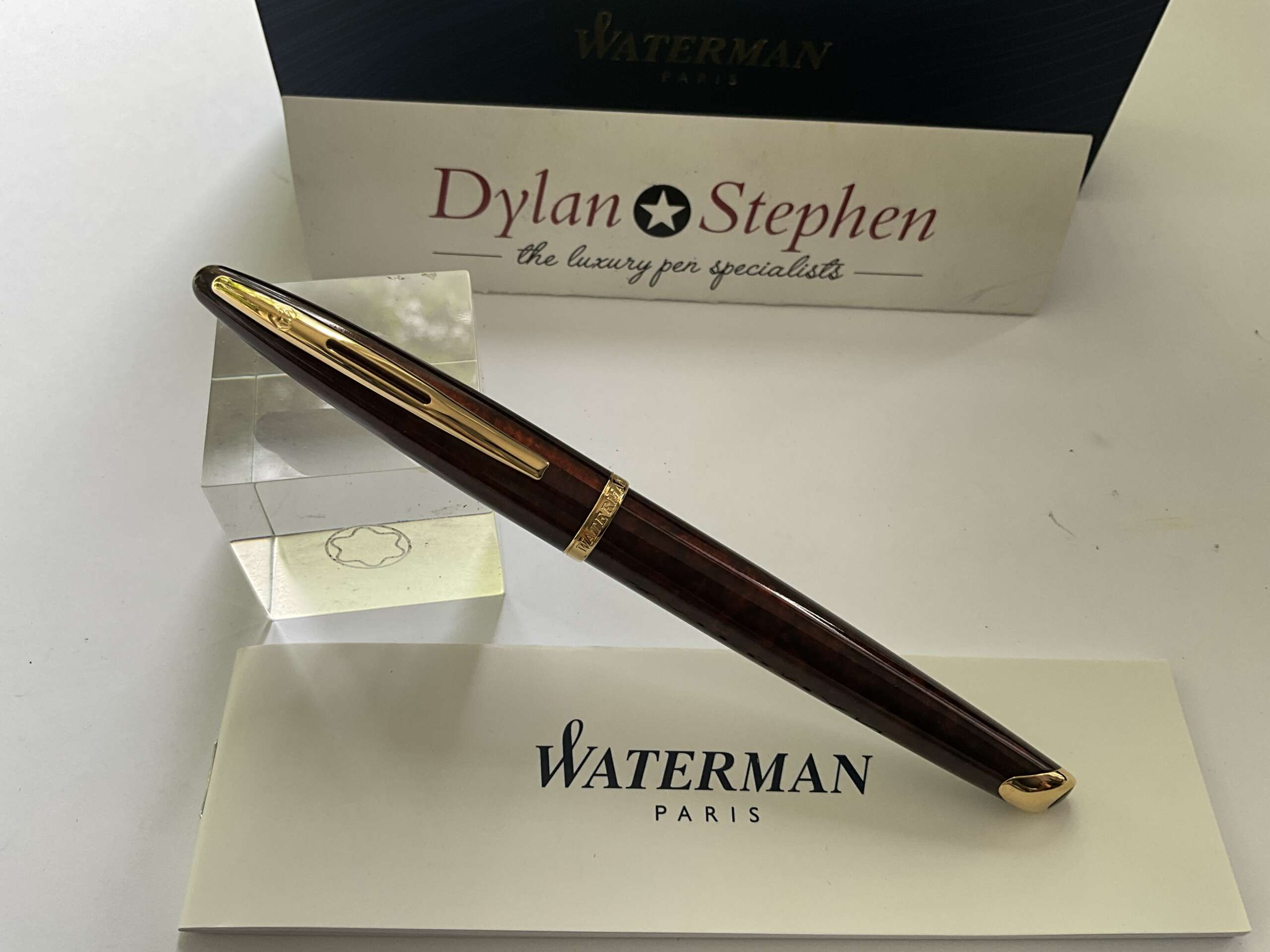Waterman Carene Amber Shimmer Fountain Pen - Image 5