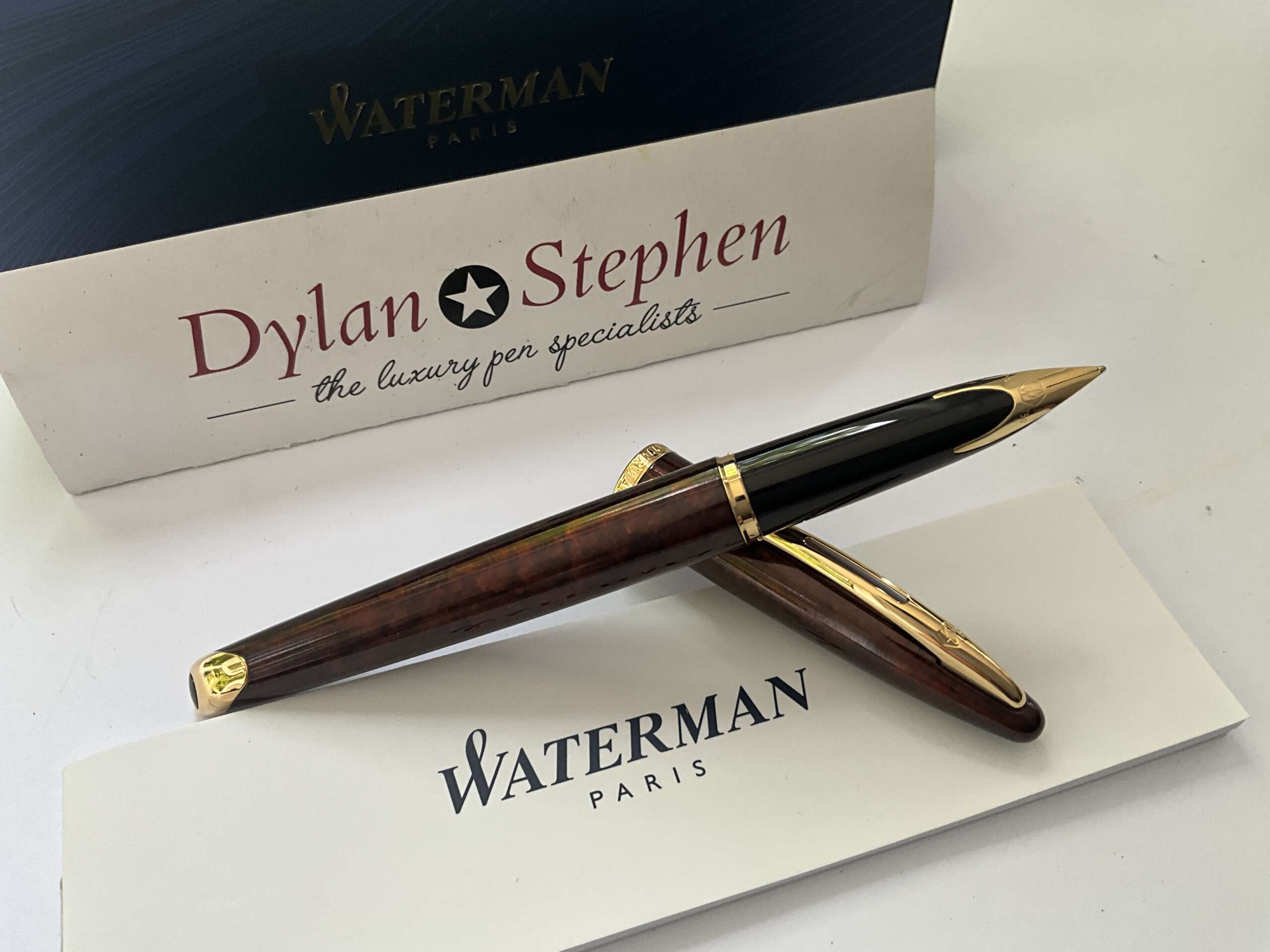 Waterman Carene Amber Shimmer Fountain Pen - Image 4