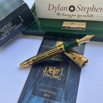 Montblanc Patron of the Arts Peter the Great 4810 Limited Edition Fountain pen