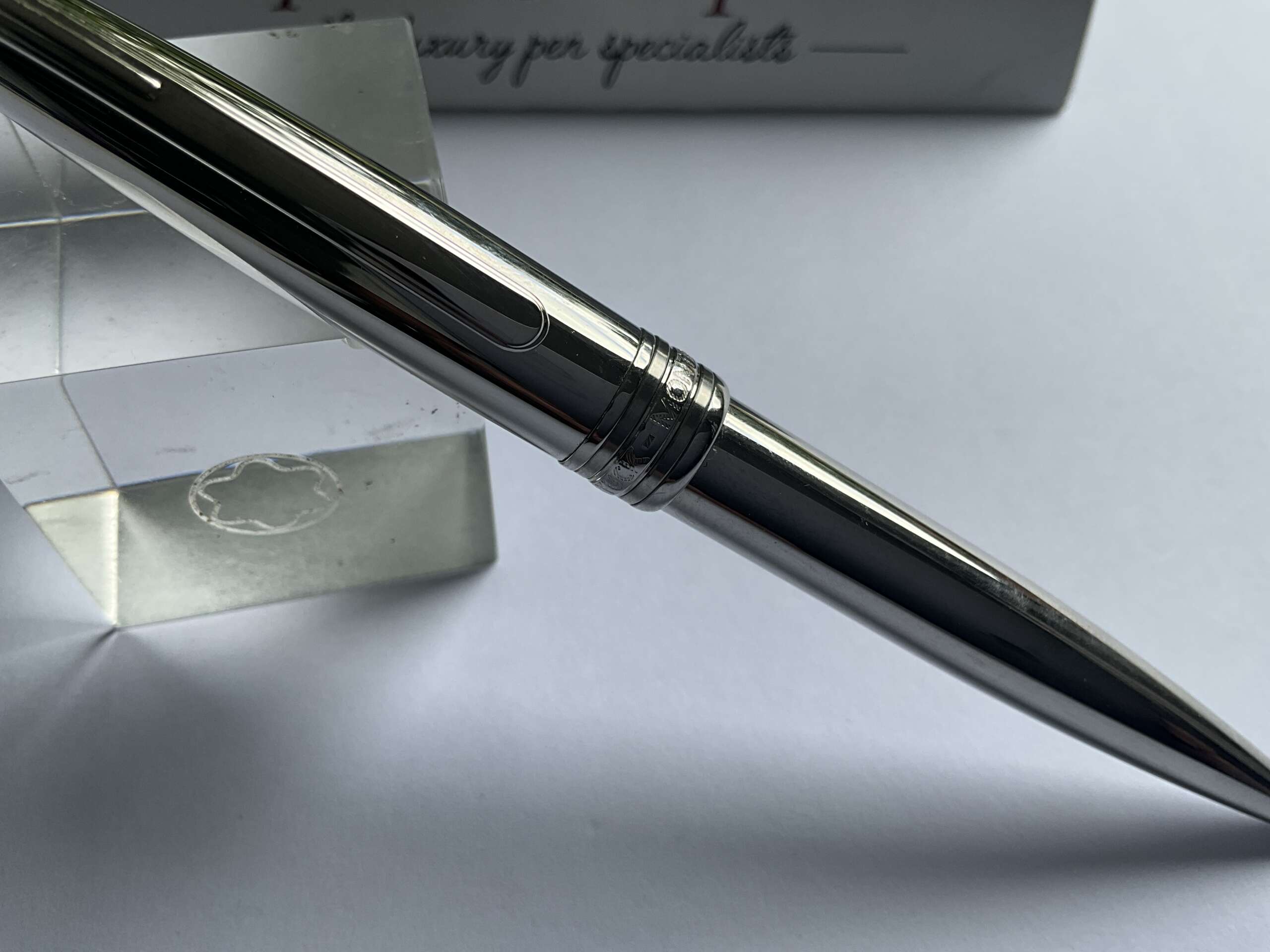 Montblanc Meisterstuck 164 Solitaire Steel Ballpoint Pen - Image 3