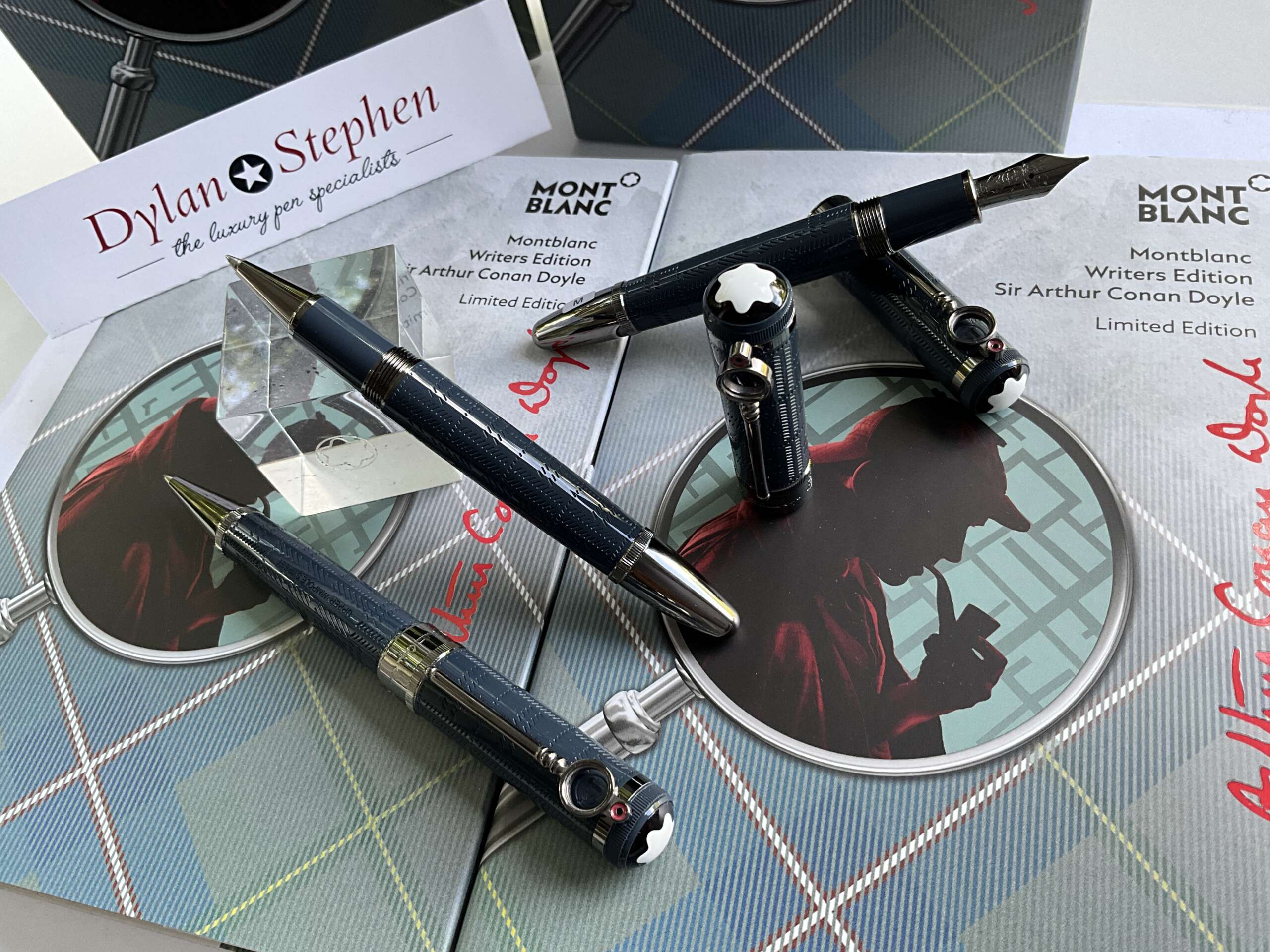 Montblanc Writers Limited Edition Sir Arthur Conan Doyle Writing Pen Set - Image 5