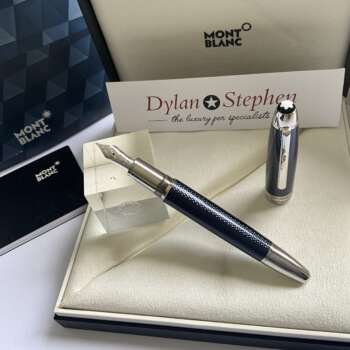 Montblanc Meisterstuck 146 Legrand Solitaire Blue Hour Fountain Pen