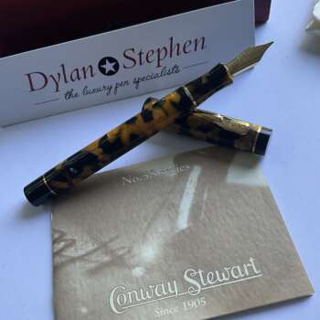 Conway Stewart Duro Honey Noire Limited Edition fountain pen