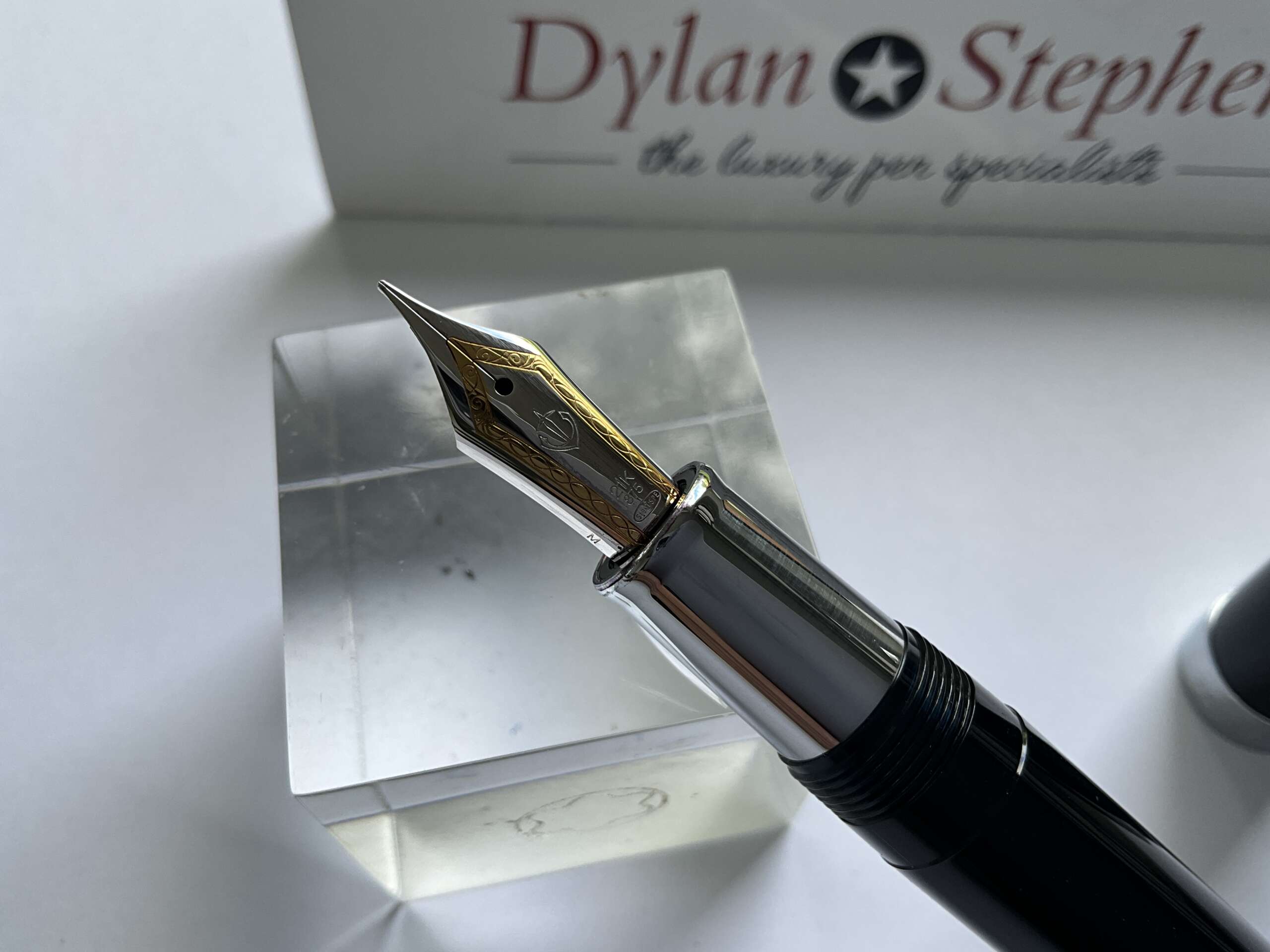 Sailor 1911 Pro Gear Anchor Clear Dawn Blue Fountain Pen - Image 2