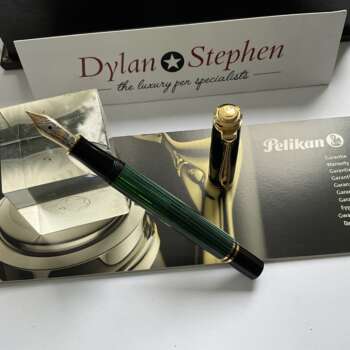 Pelikan M300 Green and Black fountain pen