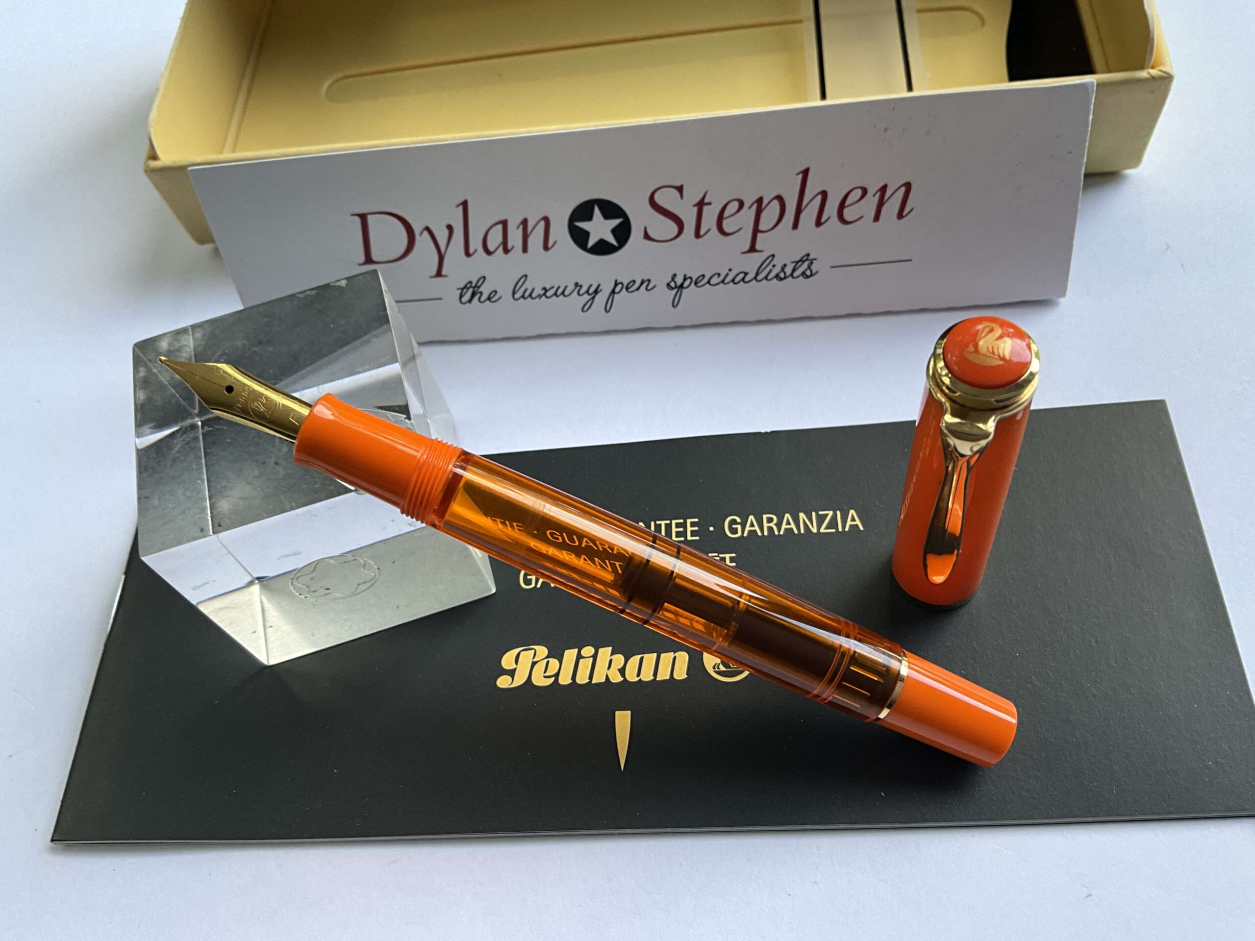 Pelikan M200 Orange Delight Demonstrator Fountain Pen
