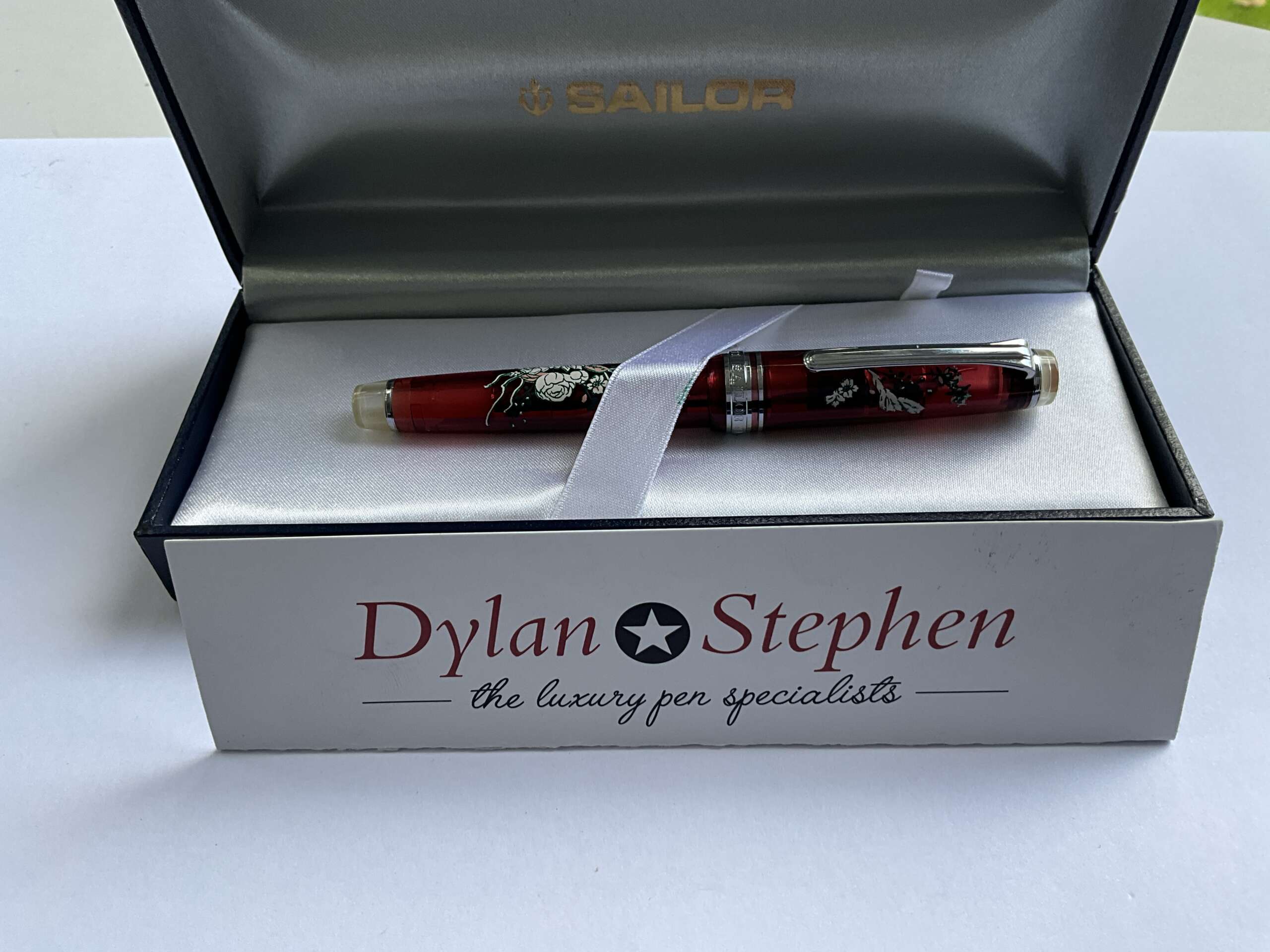 Sailor 1911 Pro Gear Slim Ancient Bouquet Fountain Pen - Image 8