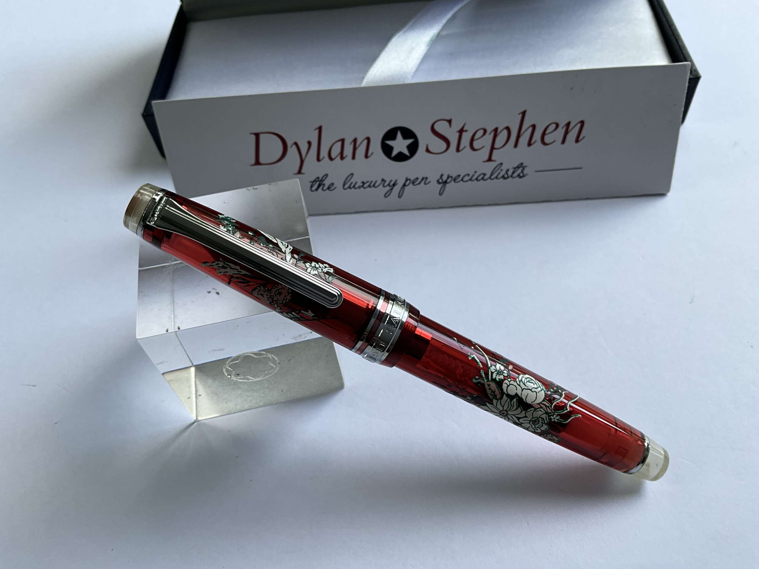 Sailor 1911 Pro Gear Slim Ancient Bouquet Fountain Pen - Image 7