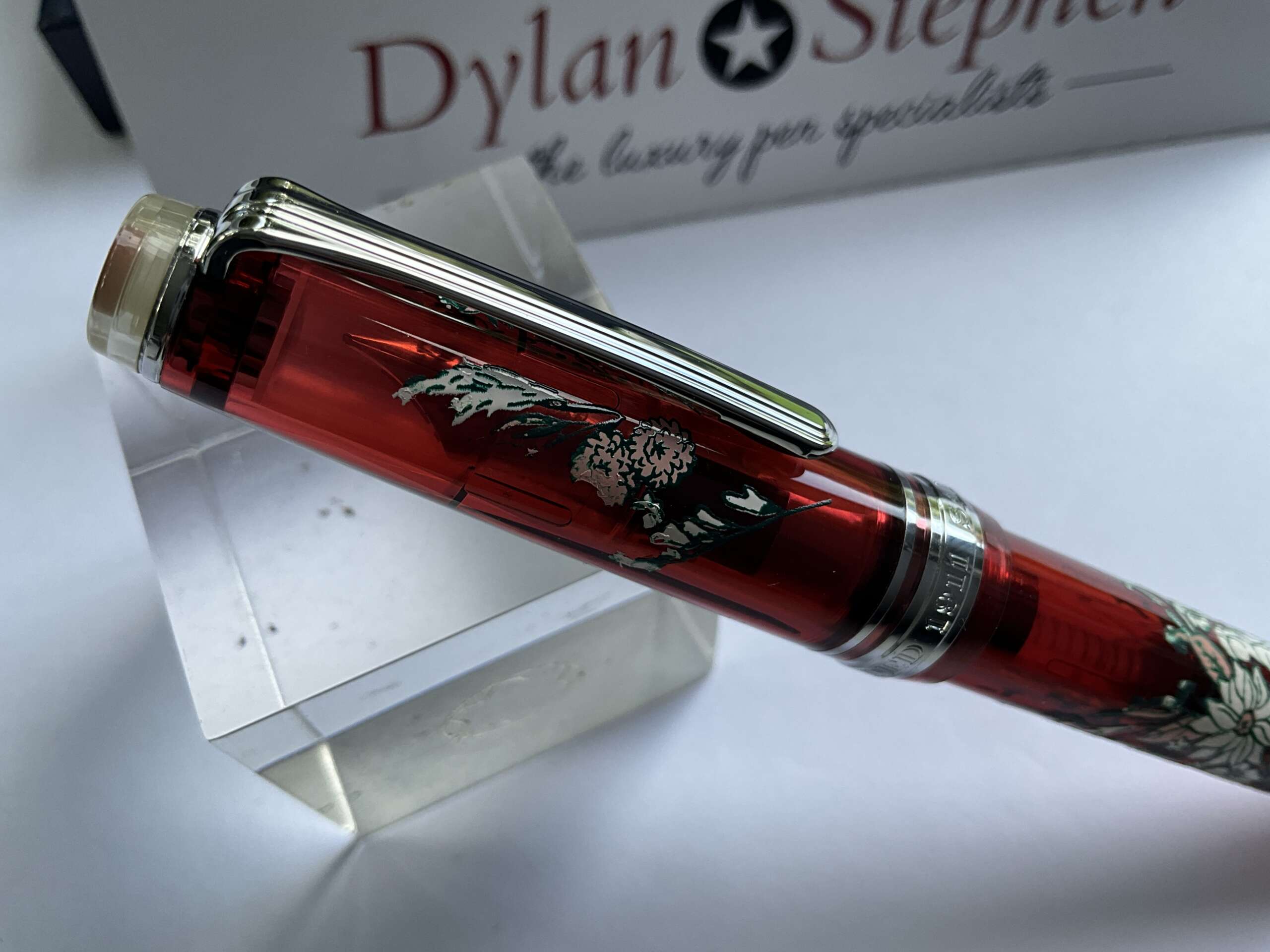 Sailor 1911 Pro Gear Slim Ancient Bouquet Fountain Pen - Image 4