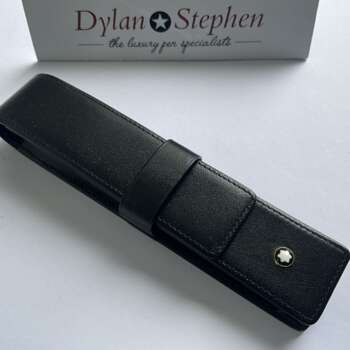 Montblanc Meisterstuck Black Leather One Pen Pouch